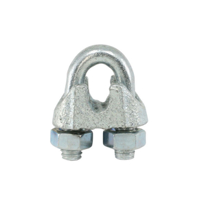 Zinc Plated Malleable Steel Wire Rope Clips Galvanized Wire Rope clamp DIN741 DIN1142