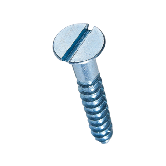 Hot Sale Good Quality Galvanized Wood Screw DIN97 Bule Zinc Fine Thread