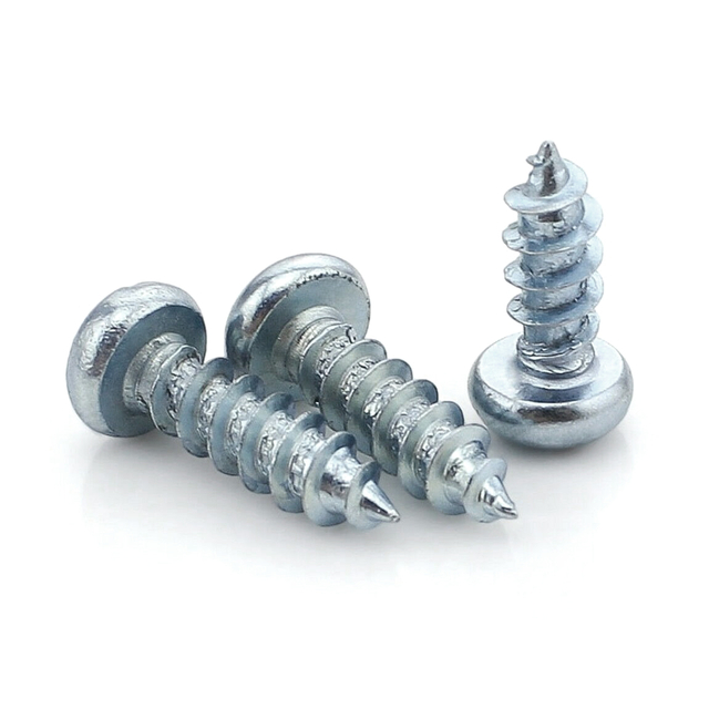  304 Stainless Steel Pan Head Self Tapping Screw Manufacturer Custom M1/M6 Self Tapping Fasteners Screws