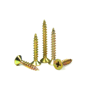 Countersunk torx head chipboard screw Yellow zinc