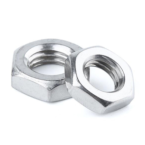 DIN 936 Hexagon Thin Nuts Jam Nut Zinc Plated