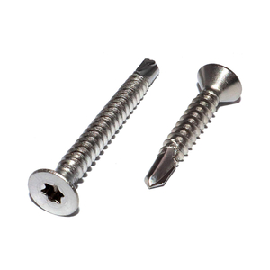 Torx Star Drive Flat Countersunk Head Self Drilling Screw Stainless Steel Ss304
