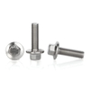 Full Thread Hex Head Flange Bolt Stainless steel 304/316/410