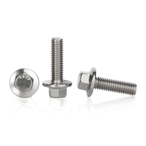 Din6921 Hex Flange Head Bolt Stainless Steel SS304 SS316