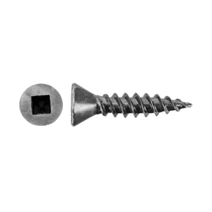 Square Drive Self Tapping Countersunk Screws DIN 7982C Stainless Steel 18-8 304