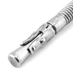 Chinese Supplier stainless Steel Wedge Anchor with One Clip