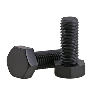 Hex Head Bolt Black Full Thread Bolt Hardware Made in China 4.8/8.8/10.8