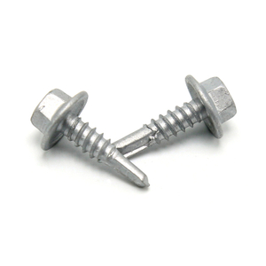 Hex Flange Head Self Drilling Screw Made in China Zinc Plated