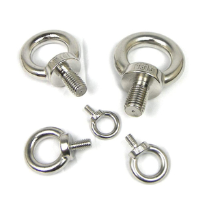 Lifting Eye Bolt M10 x 18mm Male Thread 304 Stainless Steel for Hanging