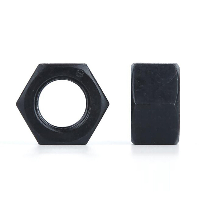 Carbon Steel 10B21/45# Grade 8 DIN934 Hex Nut Black Phosphate