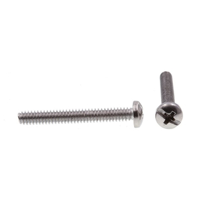 Stainless Steel Pan Head Phillips/Slotted Combination Drive Machine Screws
