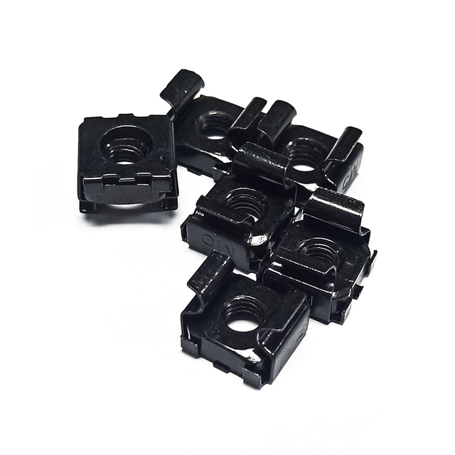 Cage Nuts Black Mounting Cage Nuts for Server Rack & Cabinet