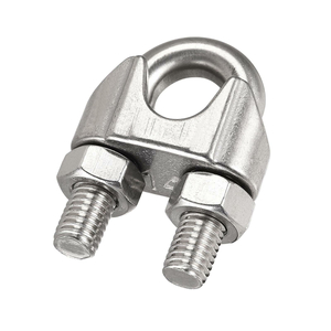 Chinese Supplier Zinc Plated Wire Rope Clip DIN741