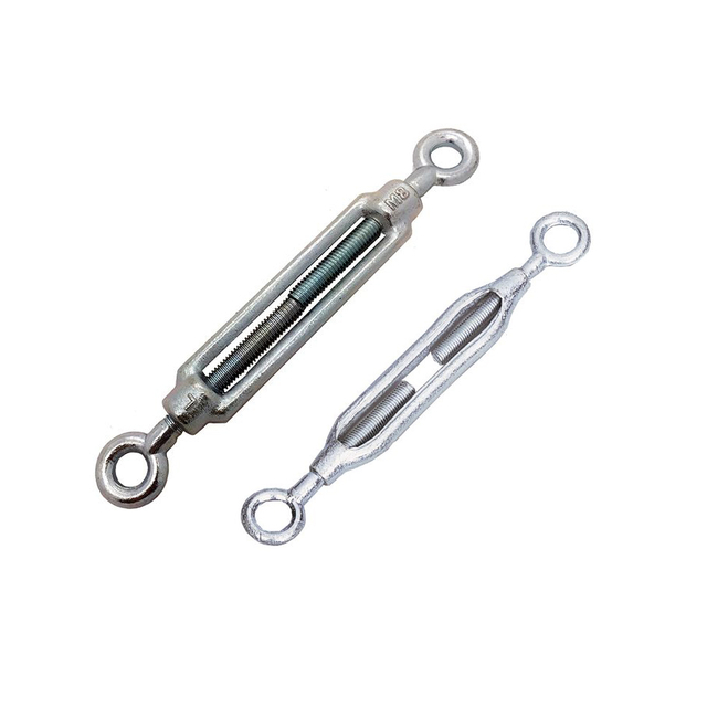 Galvanized Eye And Eye Heavy Duty Open Body Turnbuckle Din1480