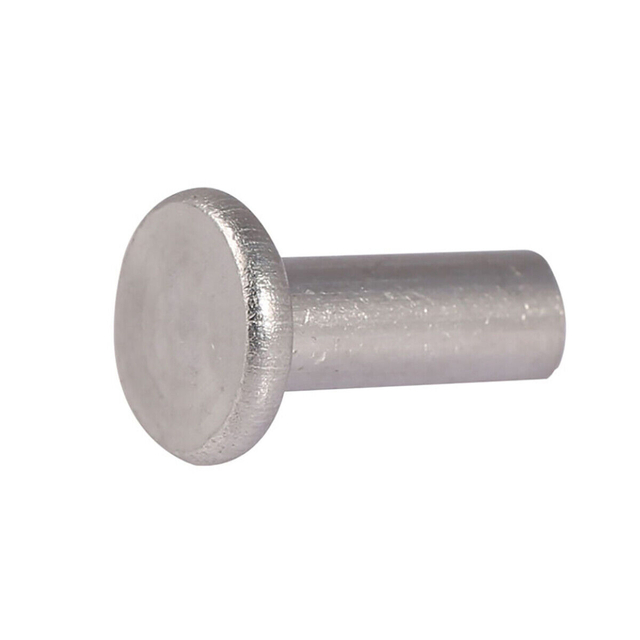 high quality Aluminum Flat Head Solid Rivets Solid Rivet Fasteners