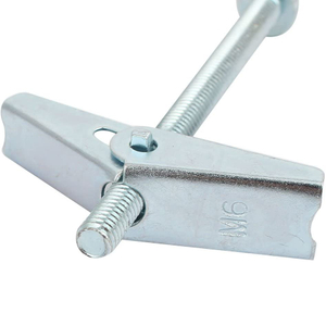 Zinc Plated Metal Spring Toggle Wing Toggle Anchor Plasterboard Hollow Wall Cavity Fixing Bolt