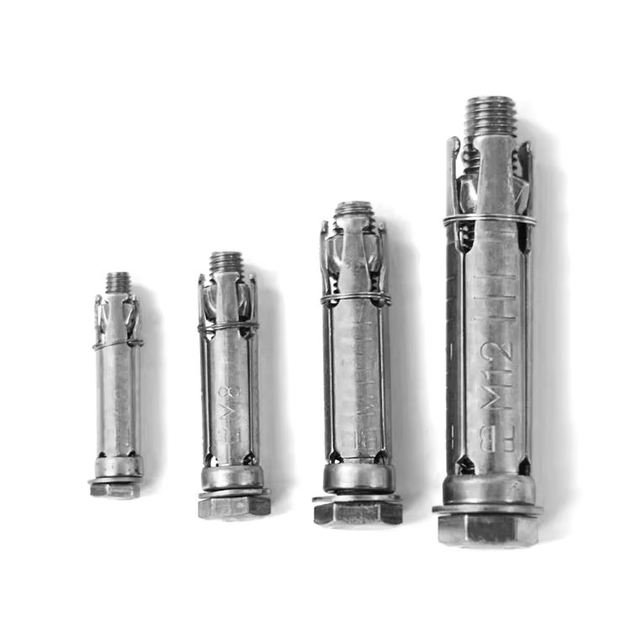 Hot Sale Heavy Duty Shield Anchor Three-piece Zinc Plated High Quality Chinese Fastener Factory Supply