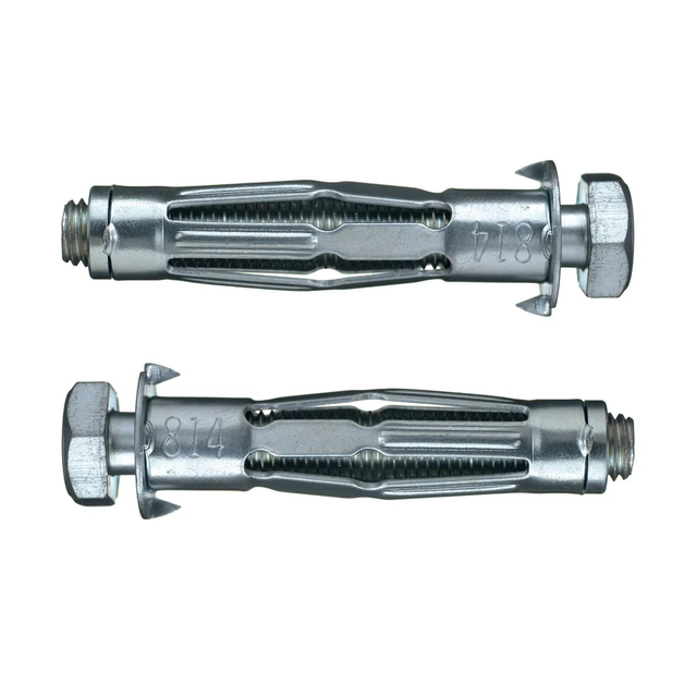 carbon steel white zinc plated Hollow Wall Anchor with machine screw