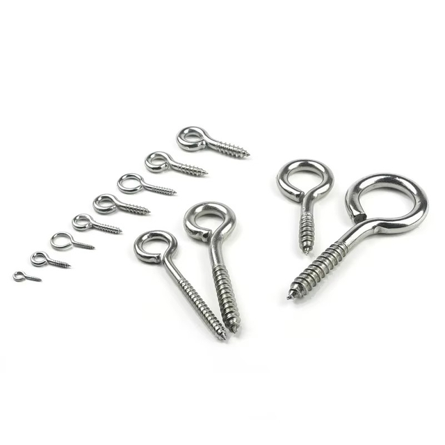 Wood Screw O Type Carbon Steel Zinc Plated Stainless Steel Plain