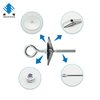 Spring Toggle Anchor With Machine Screw O Type Carbon Steel Zinc Plated