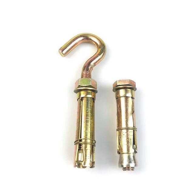 C Hook O Hook Sleeve Anchor White-blue Yellow Zinc Plated Carbon Steel High Quality Chinese Fastener Factory Supply