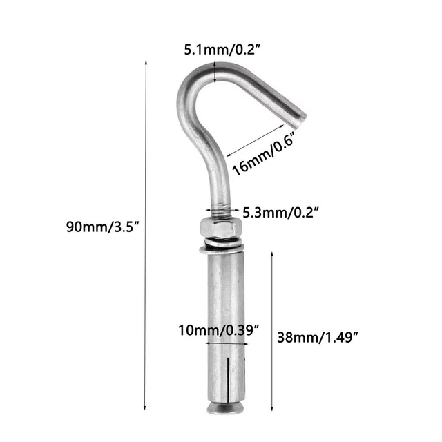 C Hook O Hook Sleeve Anchor Stainless Steel High Quality Chinese Fastener