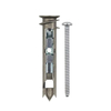 Zinc Alloy Easy Drive Anchor With Screw
