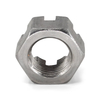 Stainless Steel Hex Flange Slotted Nut Din935