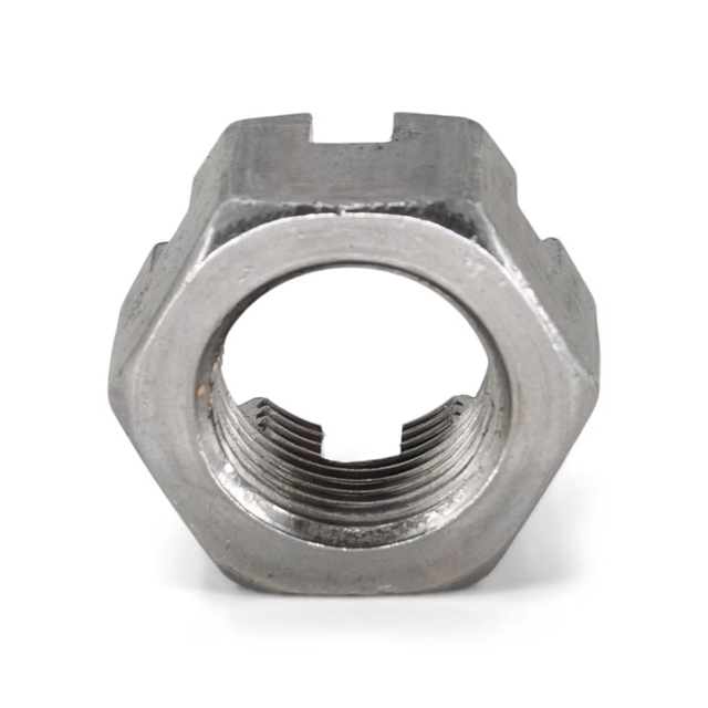 Stainless Steel Hex Flange Slotted Nut Din935