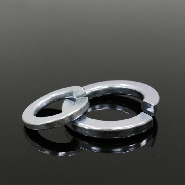 DIN127b Spring Washer Carbon Steel Zinc Plated M3--M56