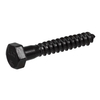 DIN571 Hex Head Wood Screw Carbon Steel Black Oxide