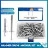 Hot Sale Zinc Alloy Hammer Drive Anchor High Quatity China Made