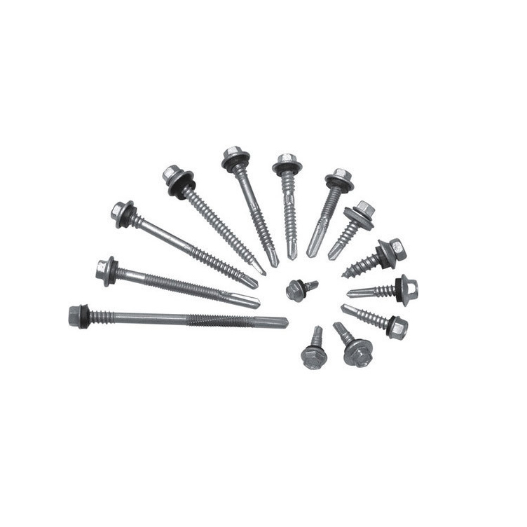 Self drilling screw steel thickness capacities and point sizes