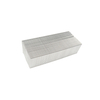 1000PCS/BOX Narrow Crown Staples Galvanized Brad Nails Smooth Shank Steel Material
